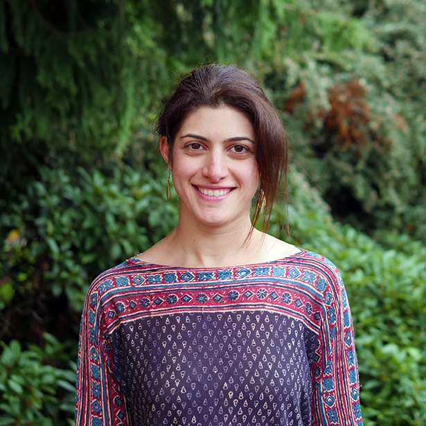 Portrait photo of Mina Masoumian bursar of Brockwood Park School