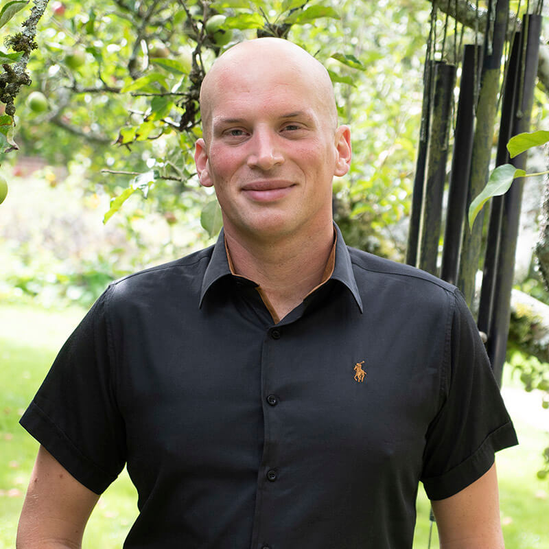 Portrait photo of Chis Lewin, Drama Teacher at Brockwood Park School