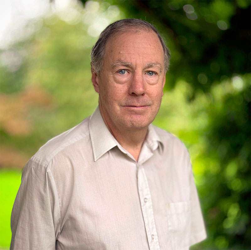 Portrait of Antonio Autor Brockwood Park School's principal